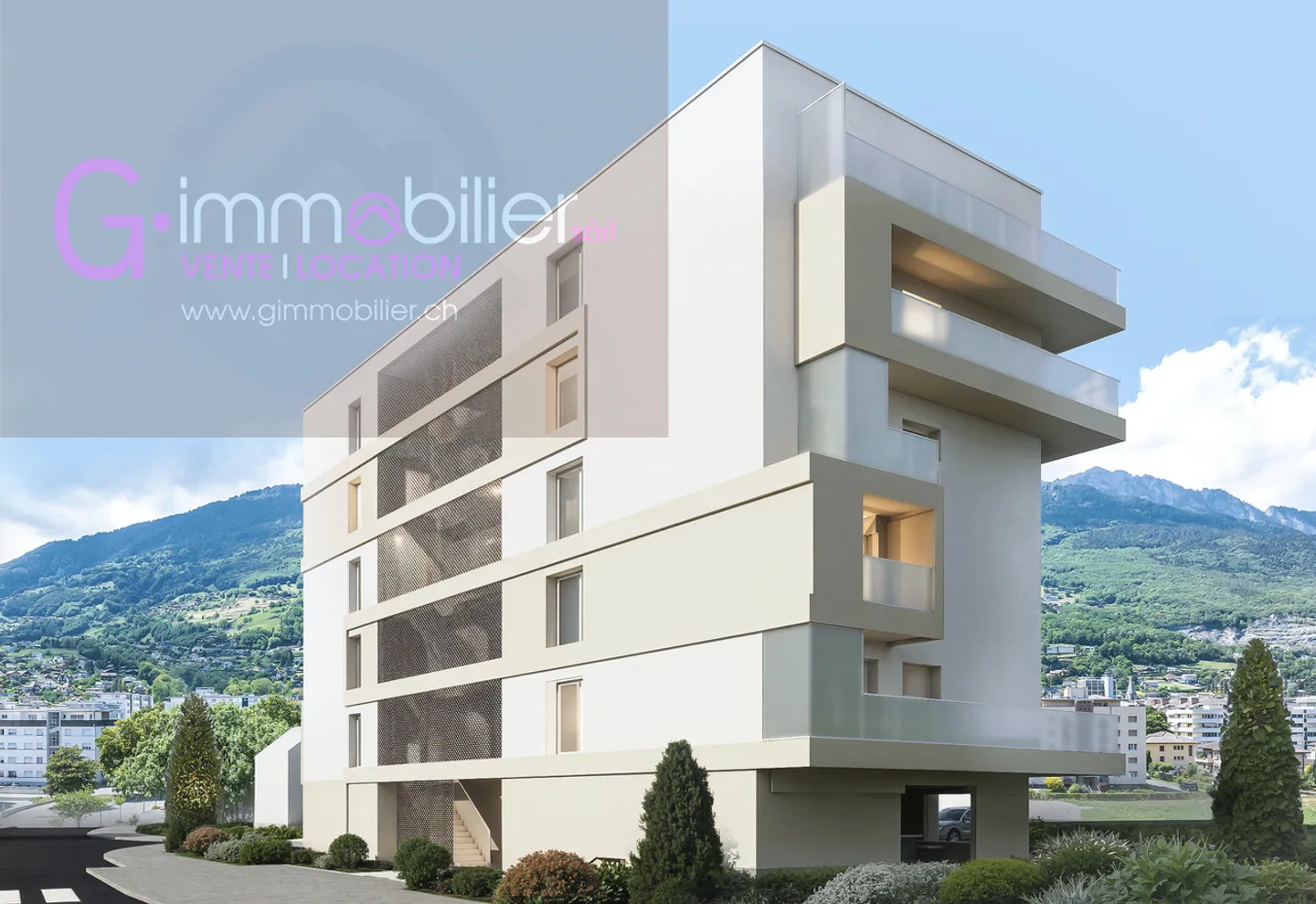 In vendita a Monthey, 3,5 locali 104m2 4° piano - Foto 3 di 12