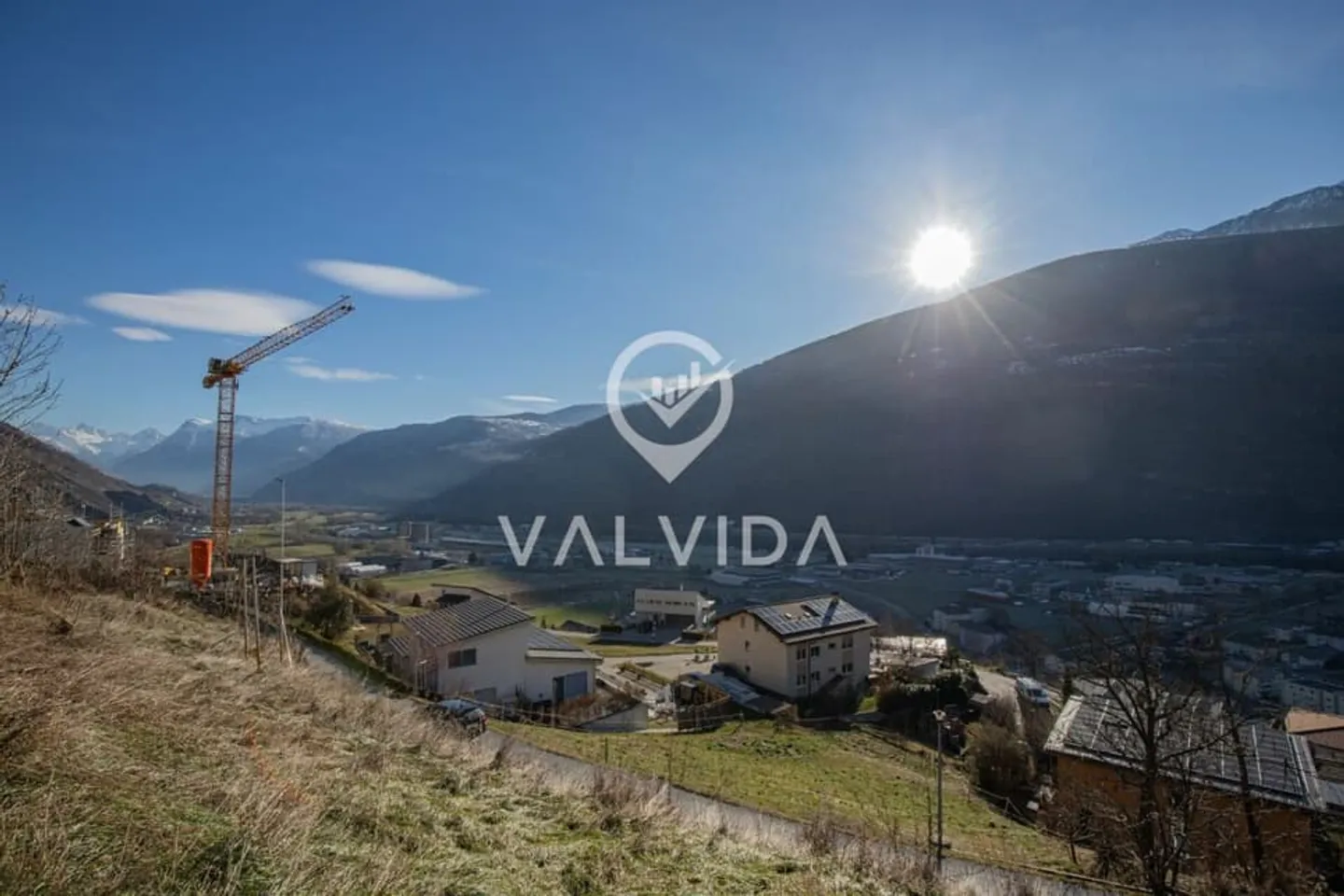 Terreno soleggiato con progetto a Steg - Foto 4 di 7