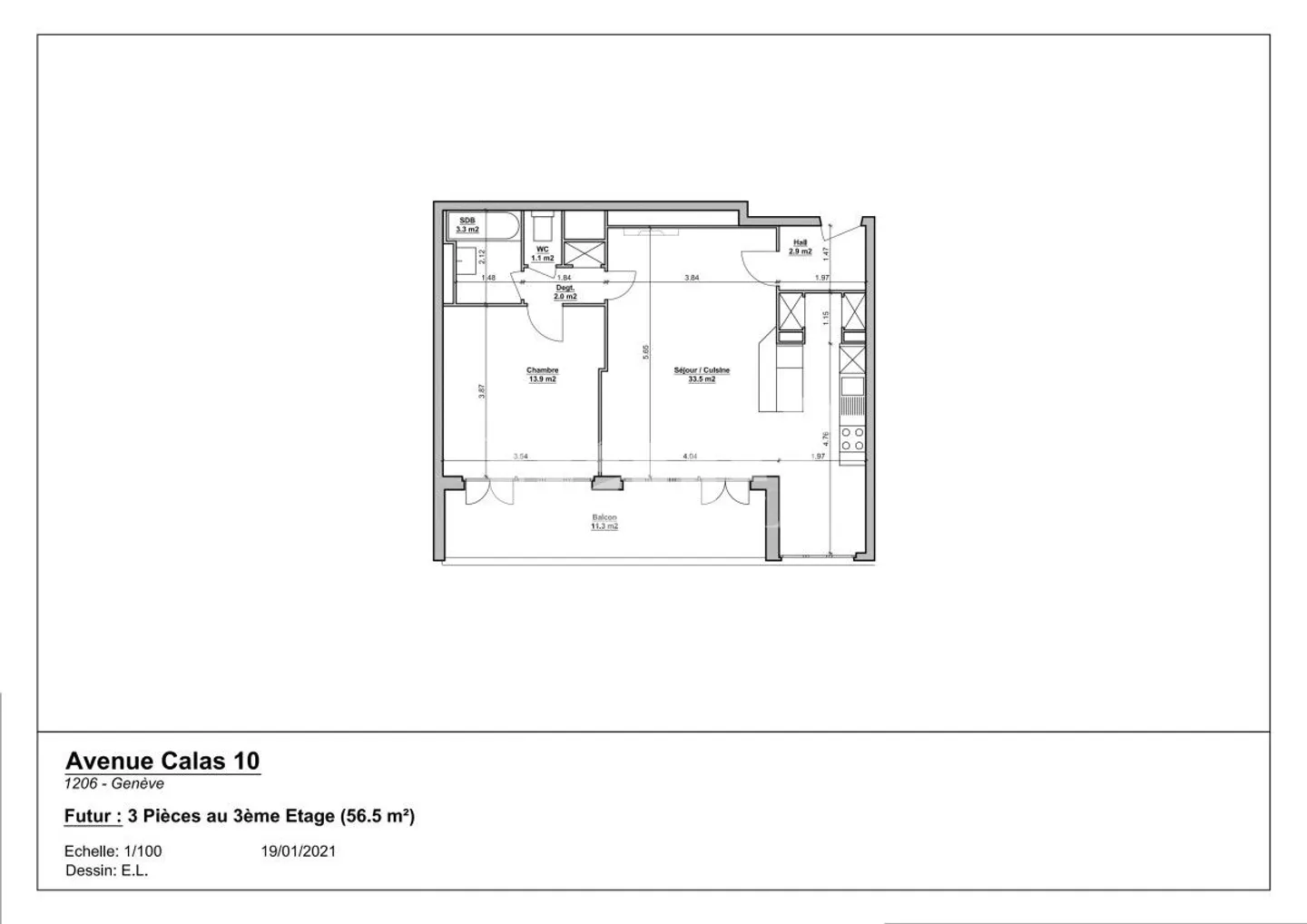 Appartamento 3 locali - Foto 9 di 9
