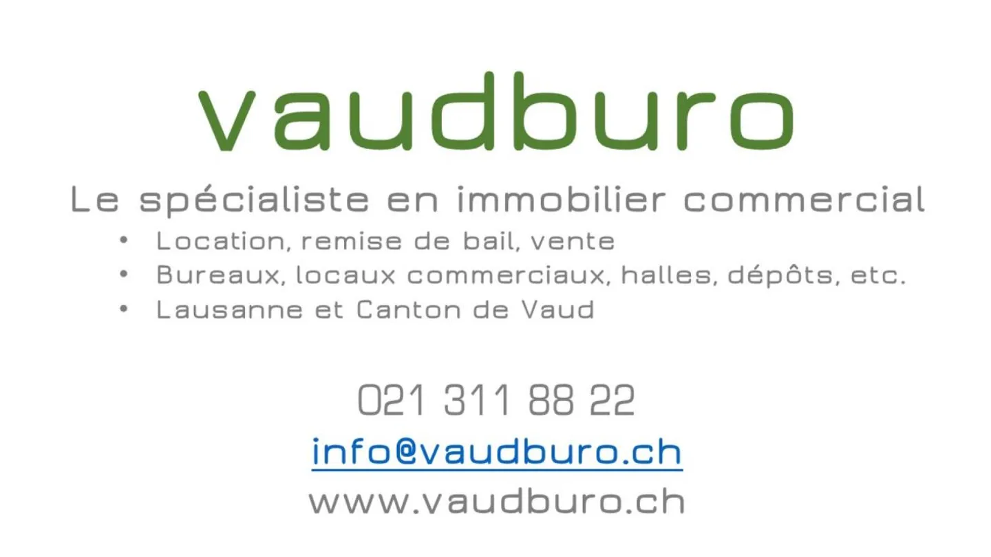 Large office floor of 850 m2 divisible 450 m2 CFF Station Morges! - Photo 11 of 11