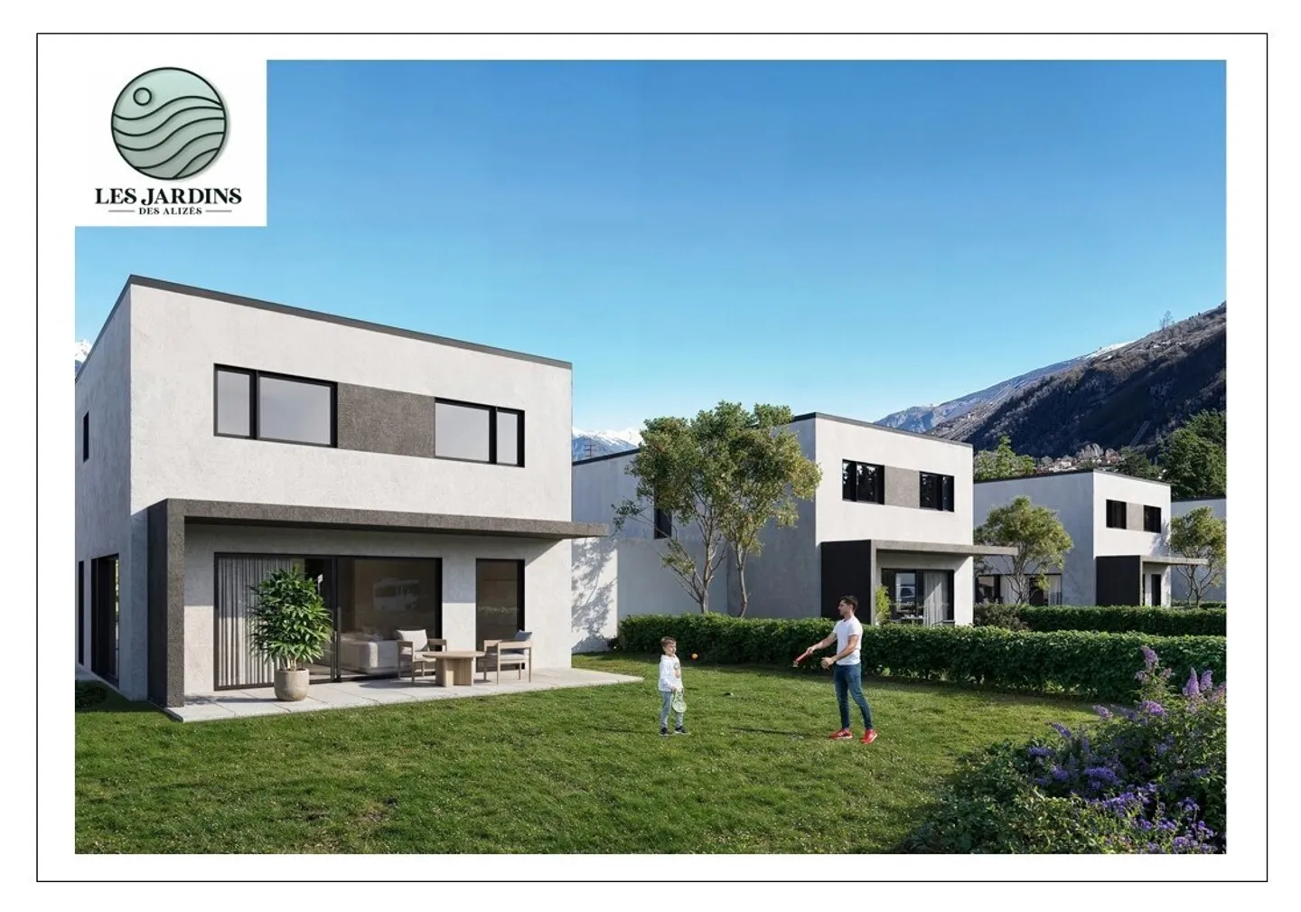 I Giardini degli Alizés ad Aproz 4,5 locali - Foto 2 di 5
