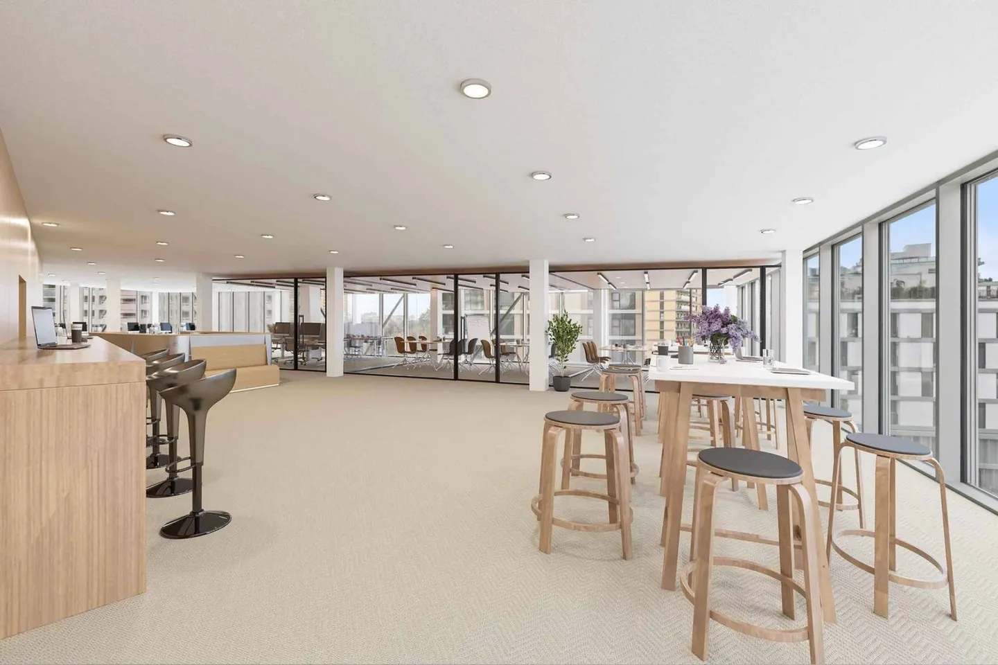 Offices of Exception with 468m² in the Heart of the Quartiers de l'Étang - Photo 3 of 12