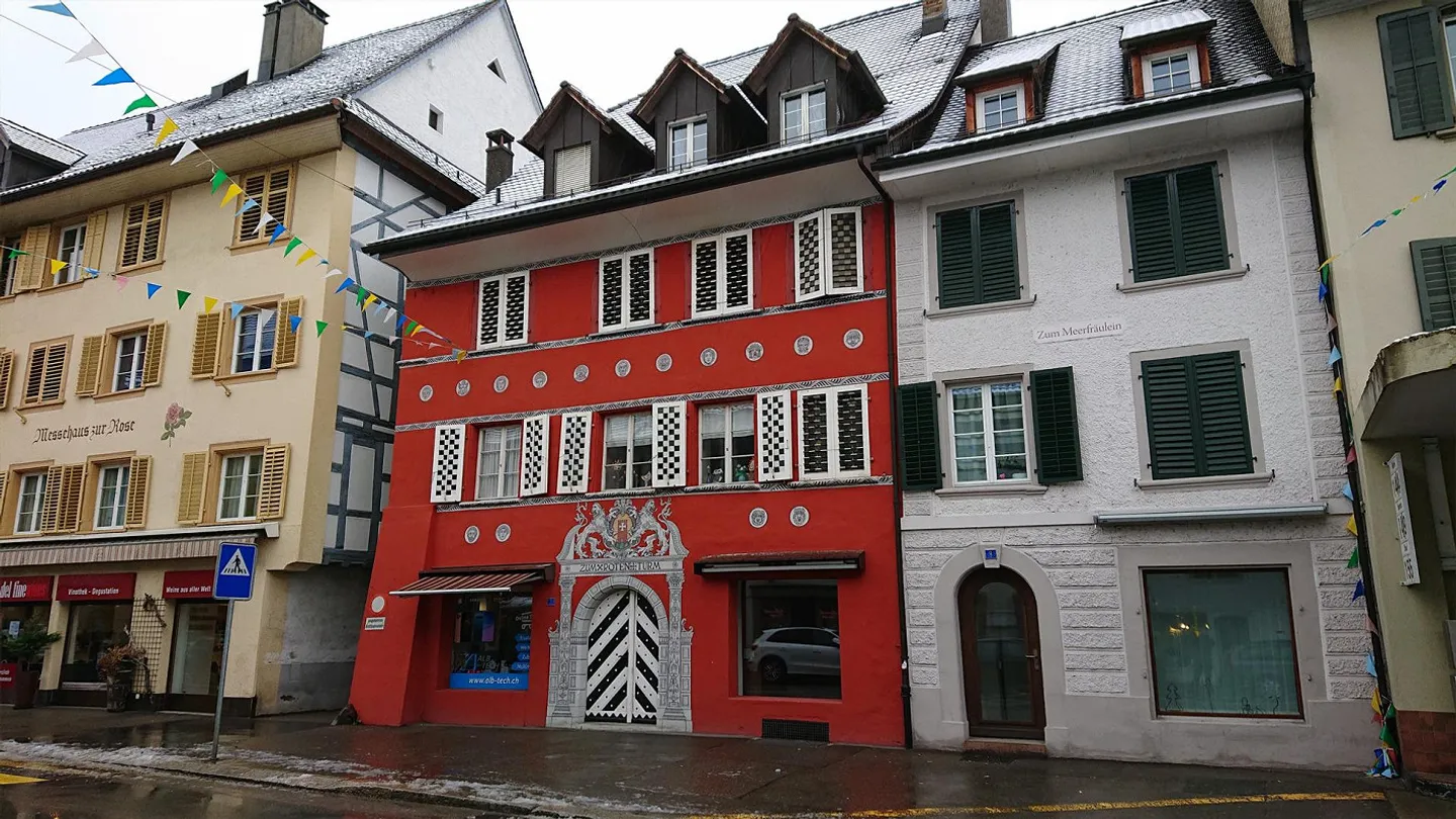 Charmantes Gewerbelokal in historischem Gebäude in Bad Zurzach - Foto 1 von 7