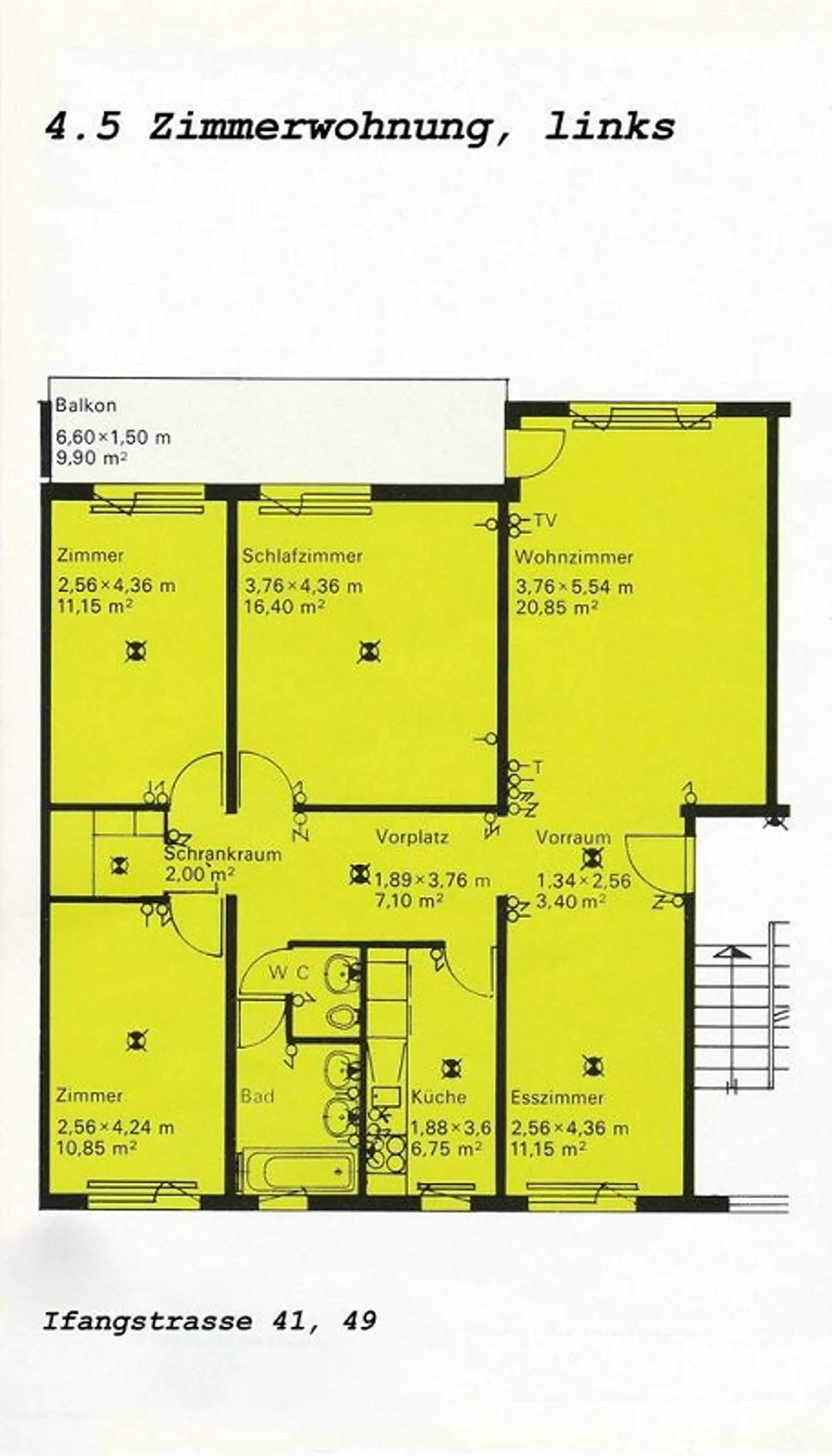 Belle appartement de 4.5 pièces à louer - Photo 7 sur 8
