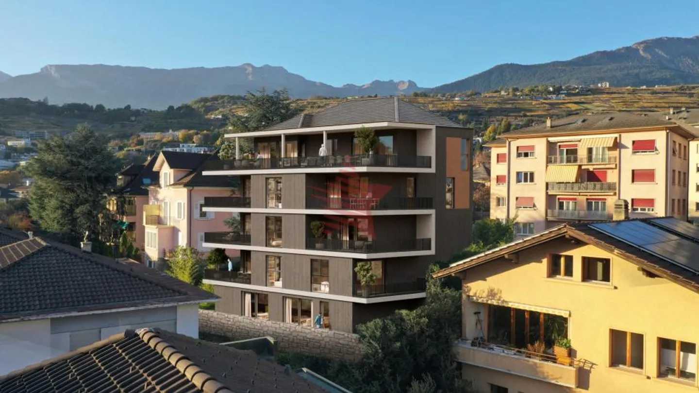 Elsig – 5.5 nuovi locali nel cuore di Sion - Foto 1 di 7