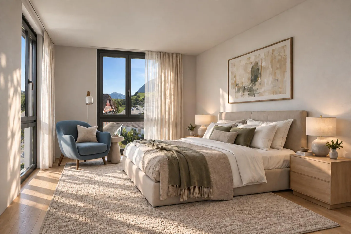 Stilvolle 5.5 Zimmer Wohnung - Foto 4 von 6