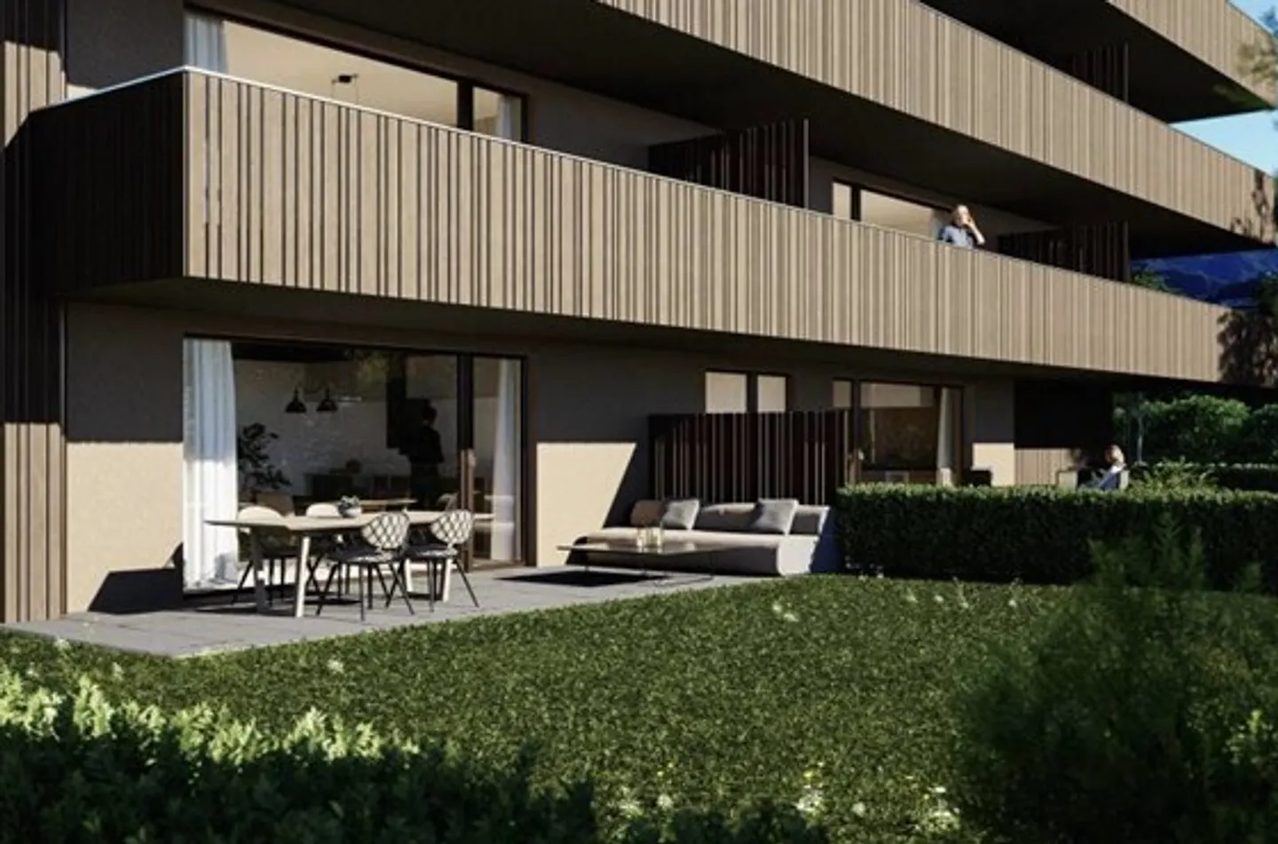 La Tour-de-Trême - Superbo appartamento nuovo in affitto - Foto 3 di 4