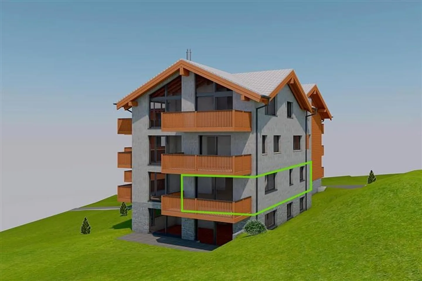 Alpenzeiger 1st Floor South/East, First Apartment - Photo 1 of 2