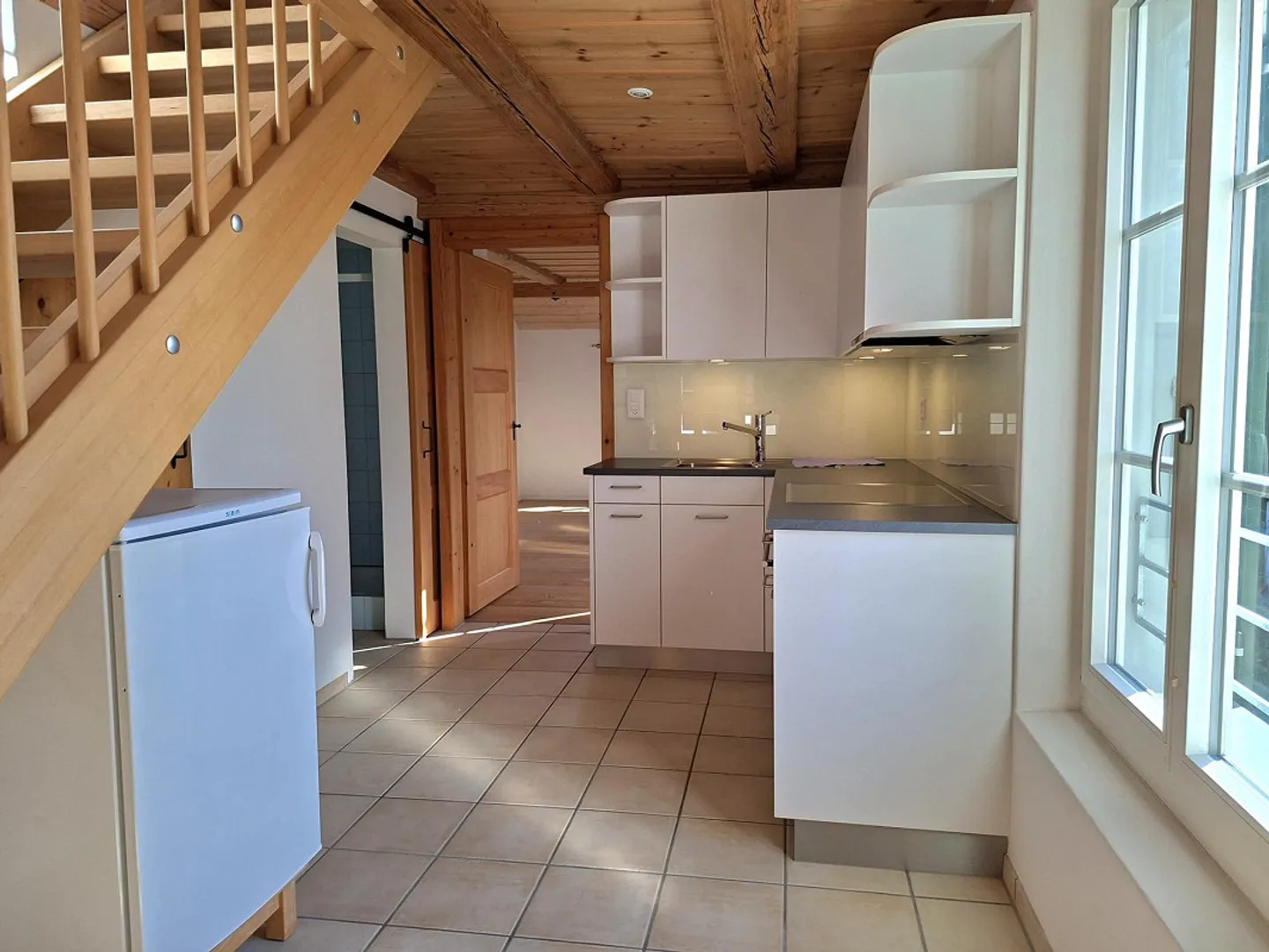 Gemütliche 2.5 Zimmerwohnung in Stöckli in Mattstetten zu vermieten - Photo 1 sur 6