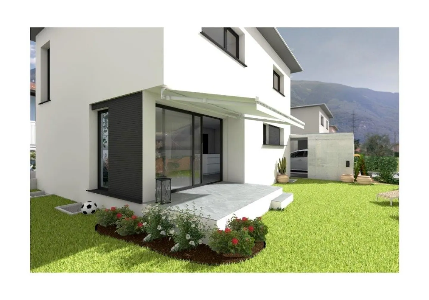 EINZELHAUS MIT GARTEN UND OFFENEM BLICK - Foto 3 von 6
