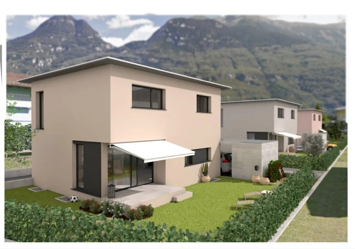 EINZELHAUS MIT GARTEN UND OFFENEM BLICK - Foto 1 von 6