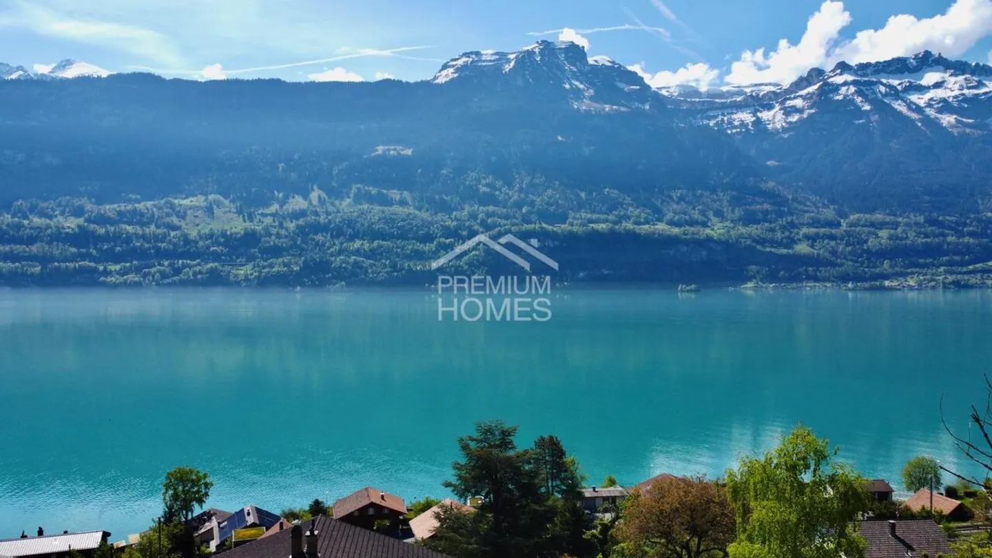 Terrasse ensoleillée & vue sur le lac ? Votre vie au bord du lac de Brienz ! - Photo 3 sur 8