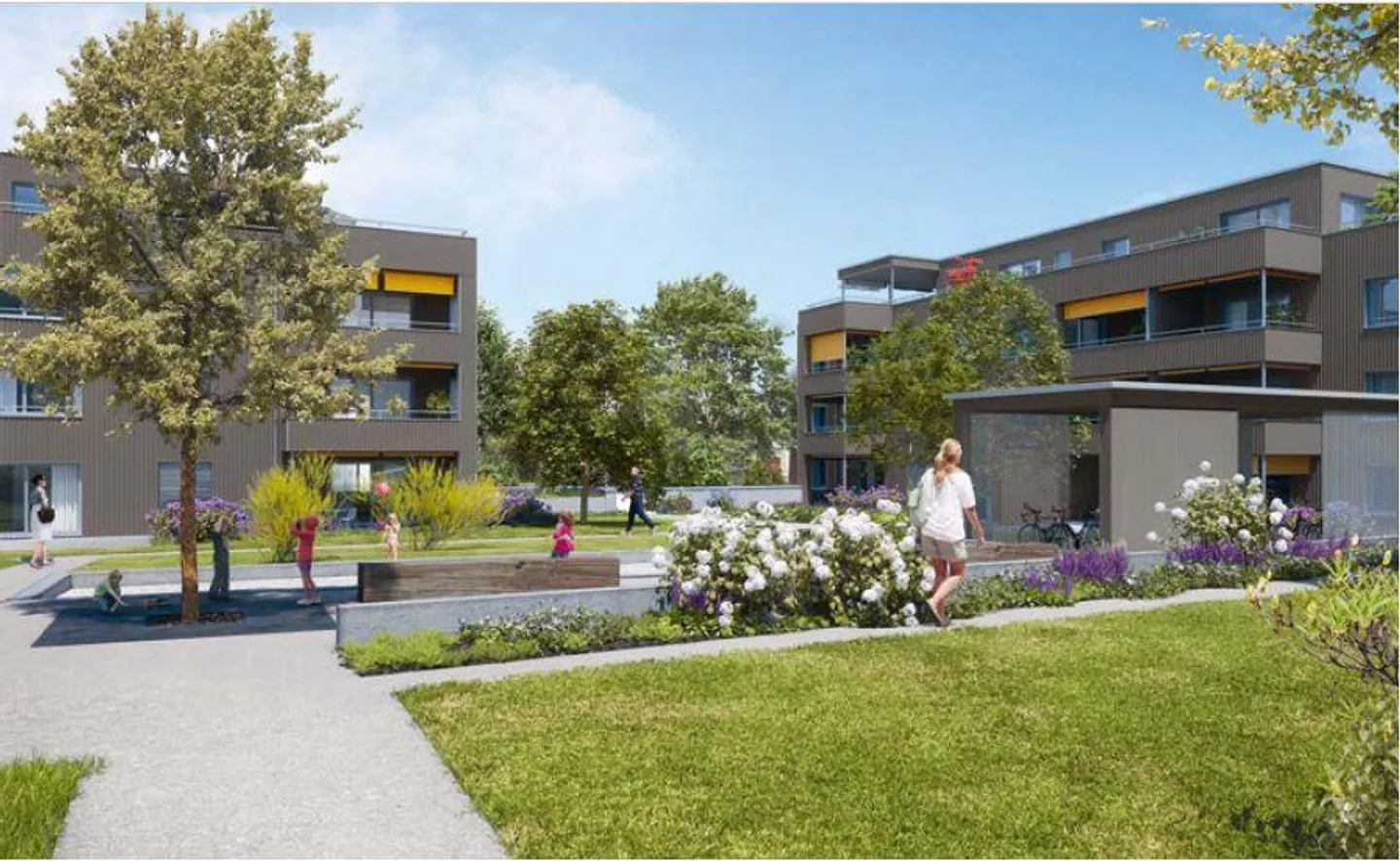 Appartamento 3.5 stanze nel Waldpark Hagendorn - Vivere nel verde con moderno... - Foto 1 di 5