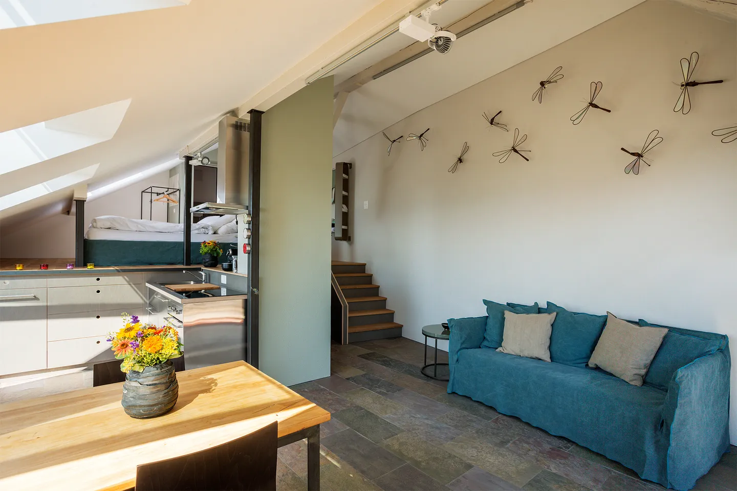 Studio élégant avec vue sur le lac - Photo 2 sur 10