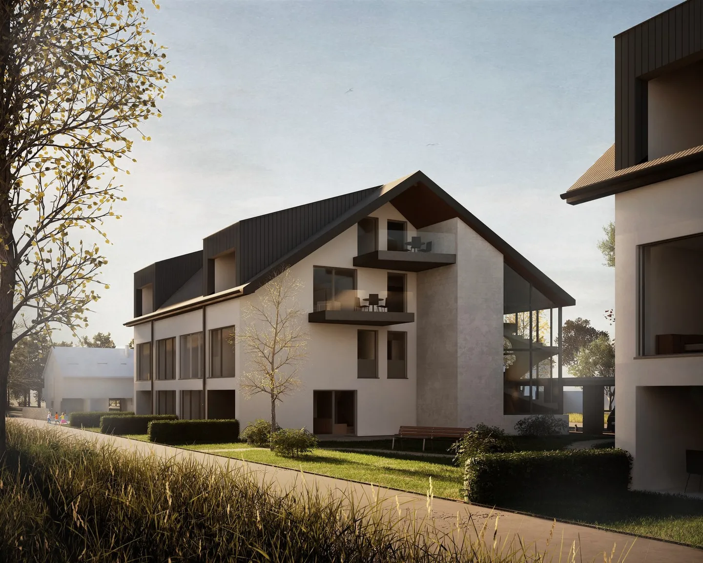 Appartements en duplex avec jardin 5 ½ pièces élégants - Photo 2 sur 4