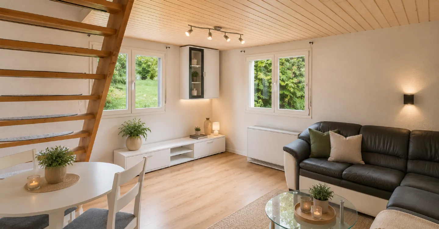 Charmantes Einfamilienhaus in der Natur - Foto 3 von 8