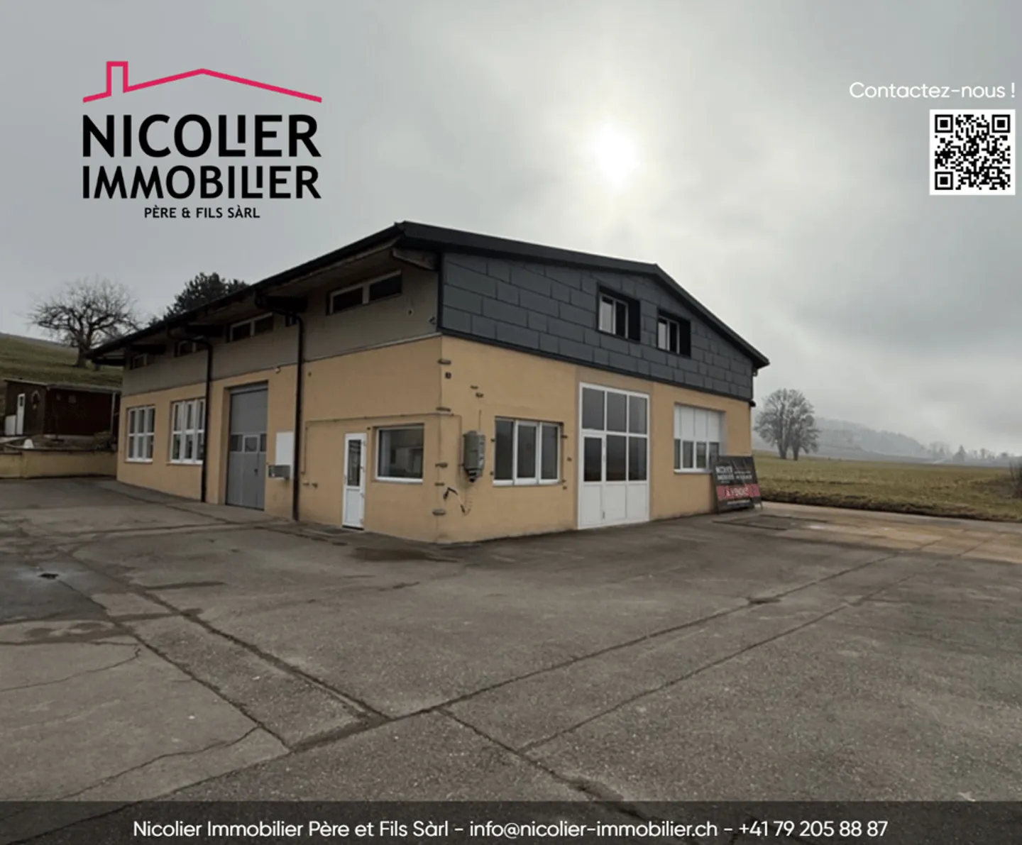 Industriehalle mit Büro - Foto 1 von 12