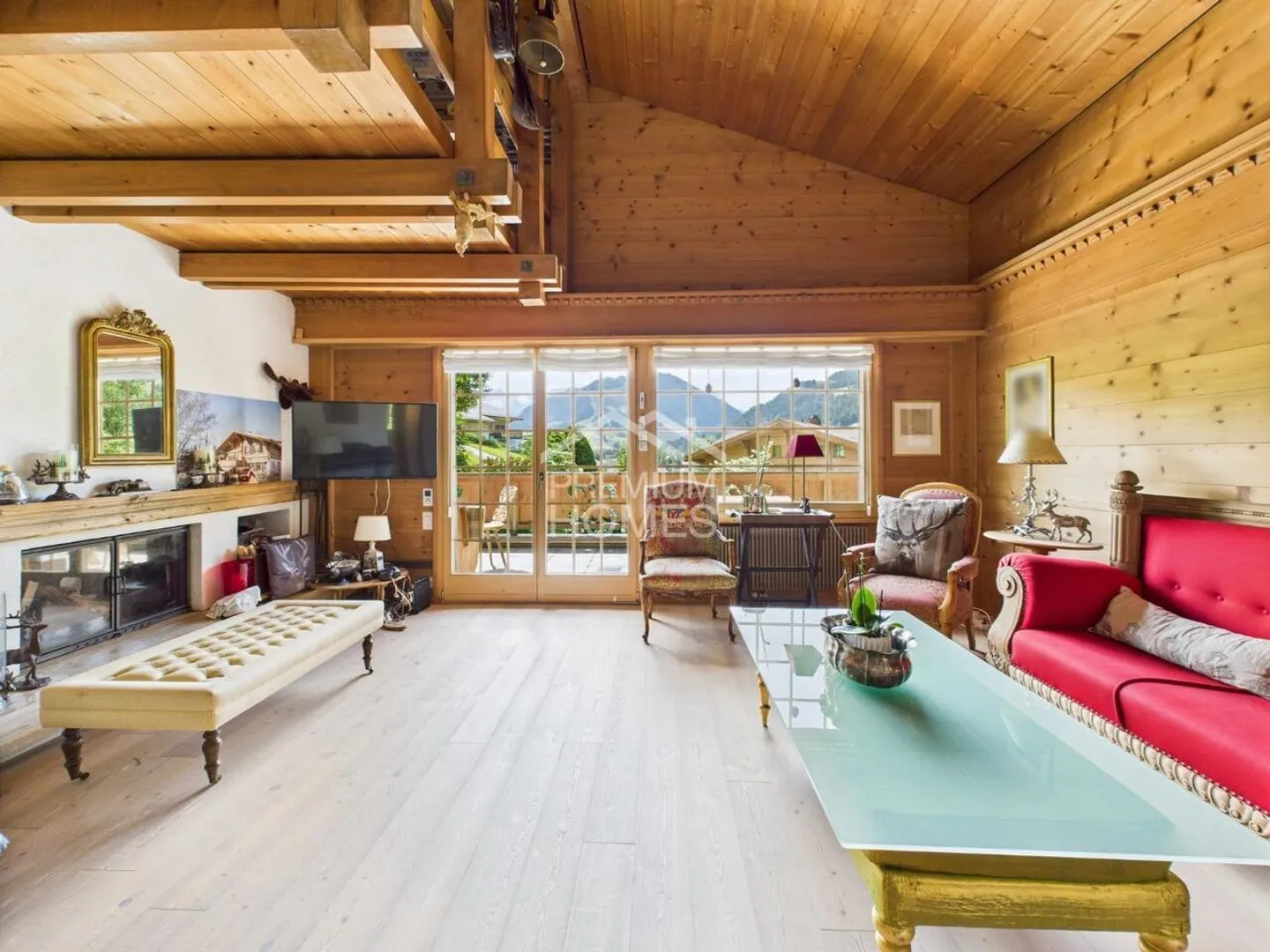 Zeitloser Schatz auf der Terrasse von Saanen - Foto 4 von 13