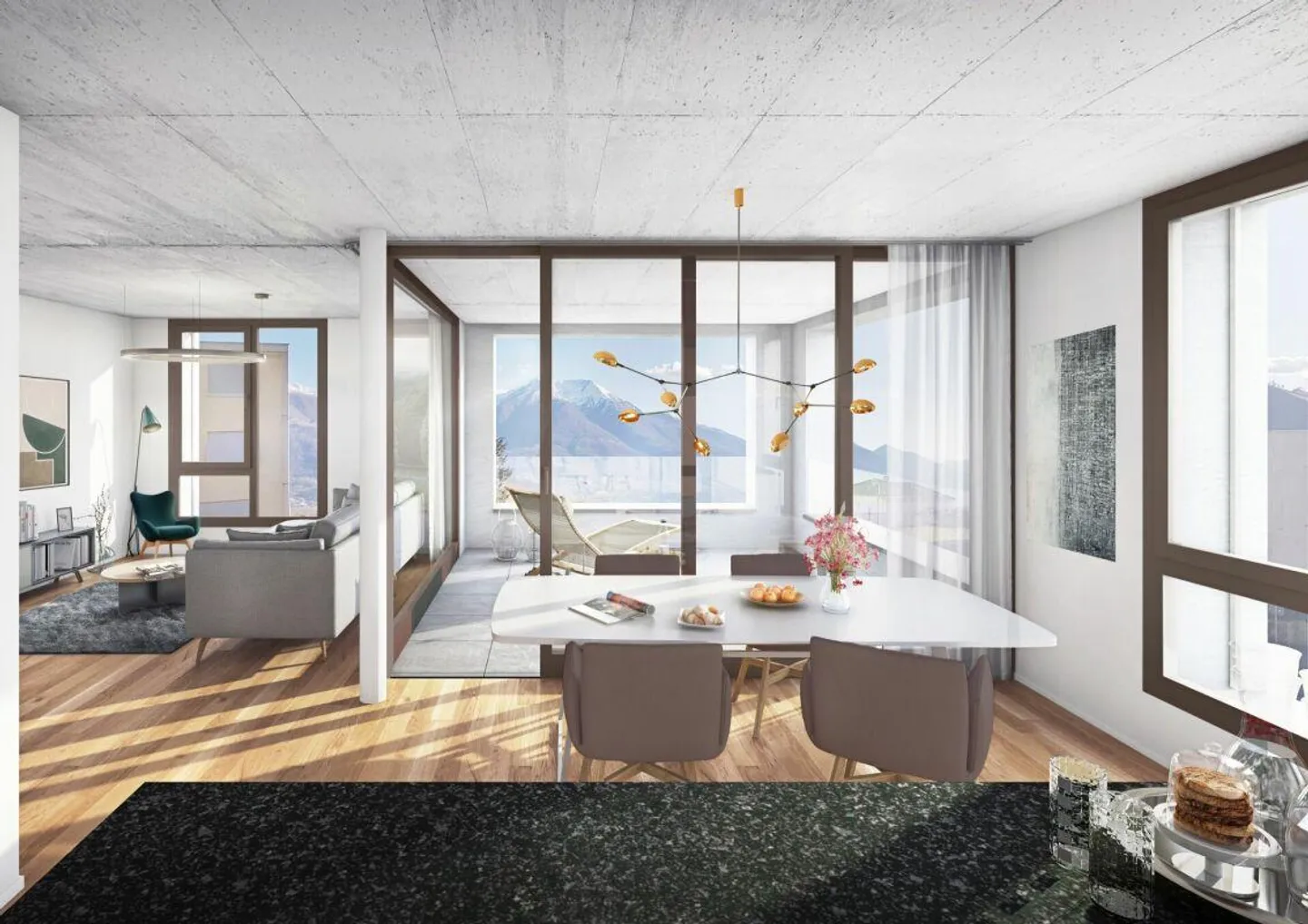 Residence Gerbio - App. 9 - 4.5 Rooms - 4th Floor - Photo 1 of 5