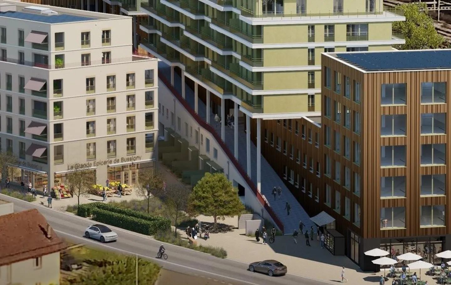 Arcade im Herzen des CôtéGare-Viertels in Bussigny - Foto 2 von 4