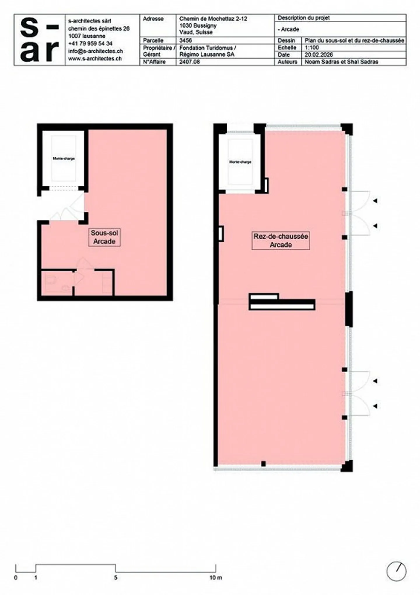 Arcade im Herzen des CôtéGare-Viertels in Bussigny - Foto 4 von 4