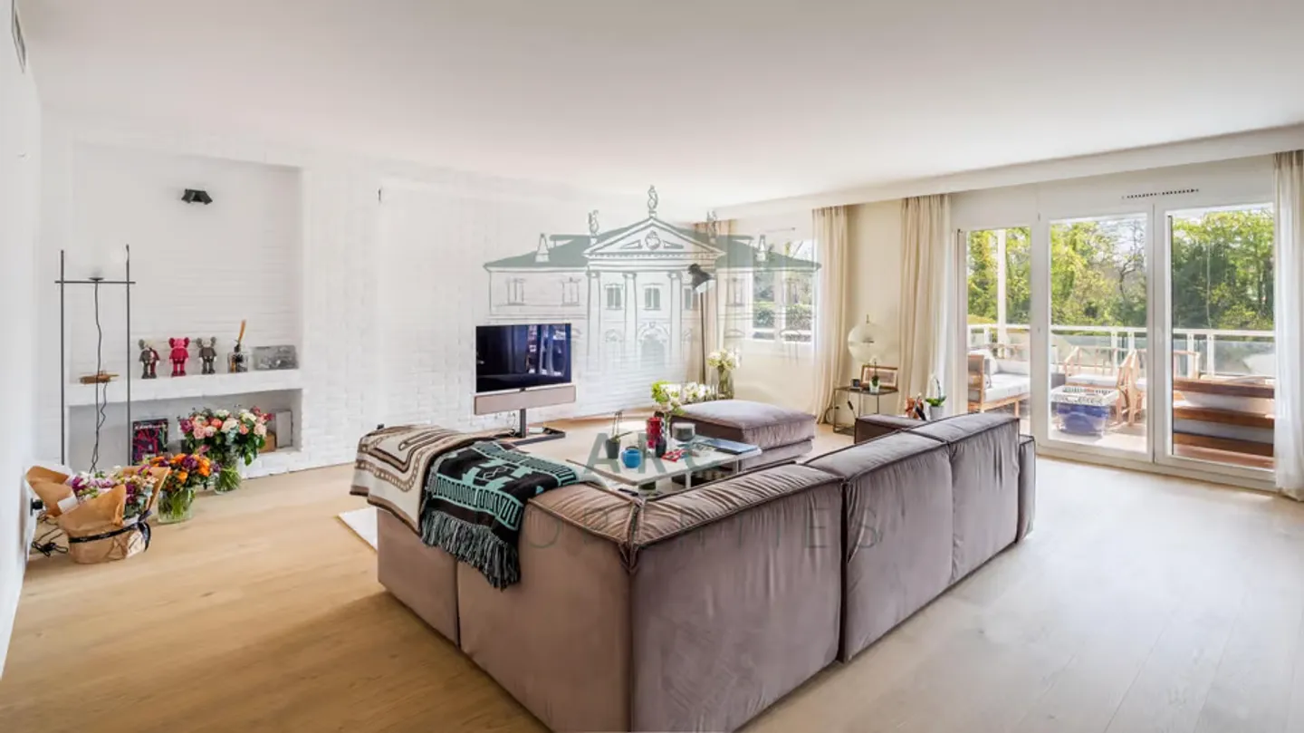 COLOGNY - WUNDERSCHÖNE WOHNUNG IN EINER GRÜNEN UMGEBUNG - Foto 2 von 5