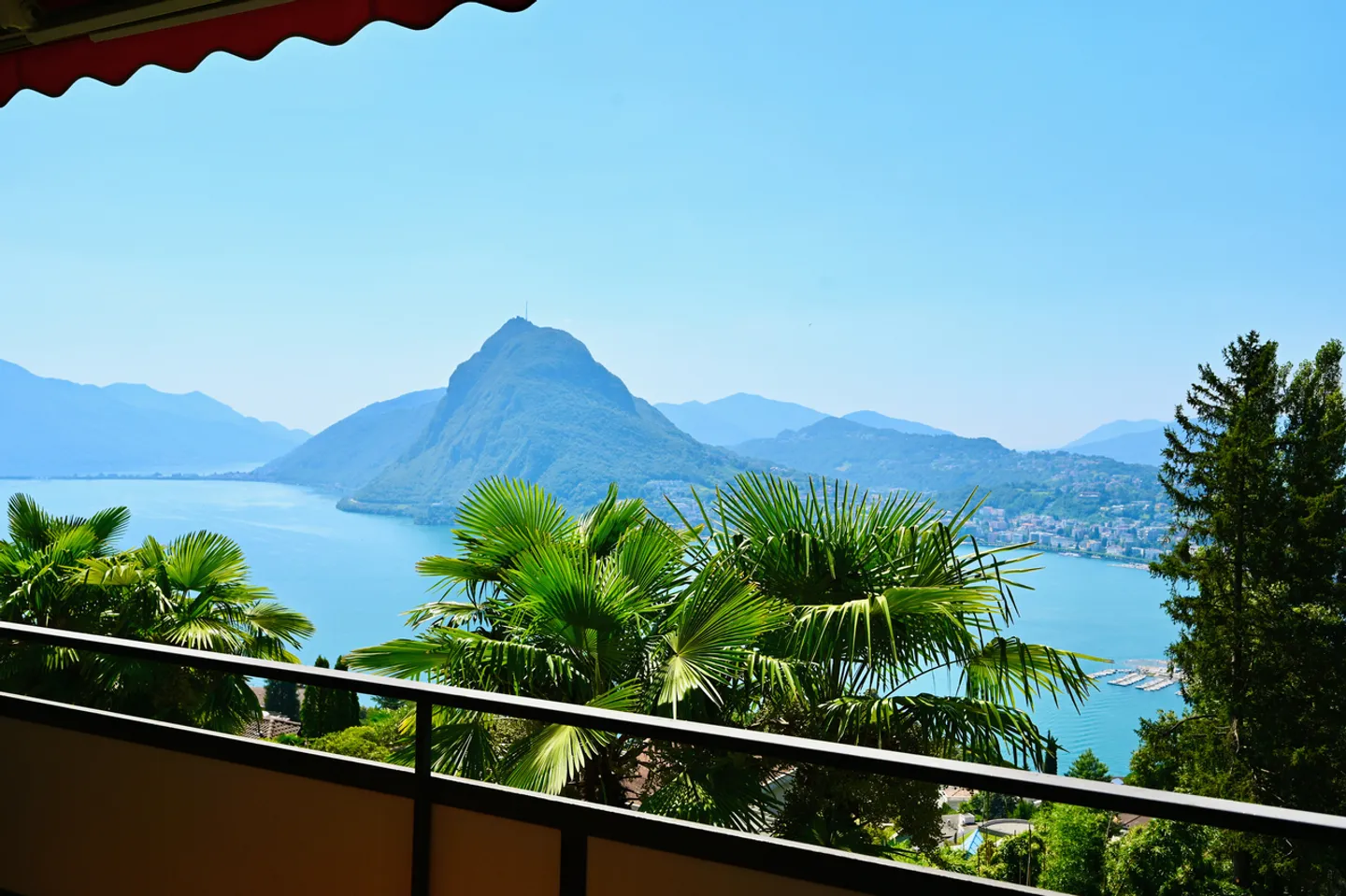 Appartamento luminoso con vista magnifica sul lago a Ruvigliana - Foto 1 di 13