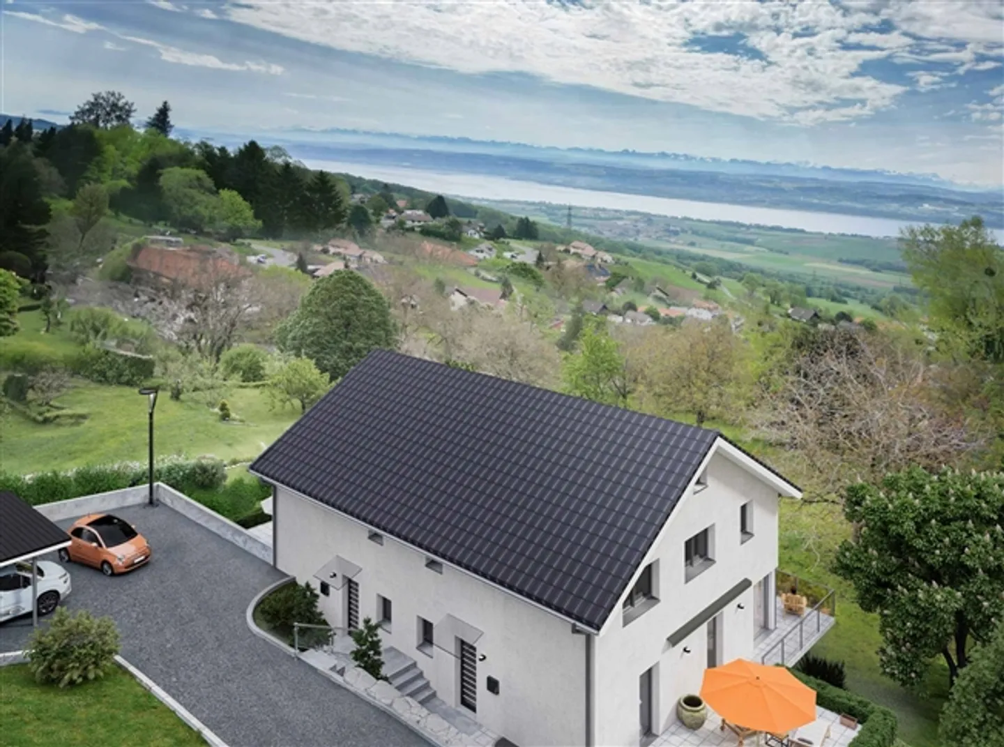 NOUVELLE VILLA Un environnement de vie privilégié entre lac et montagnes - Photo 11 sur 12