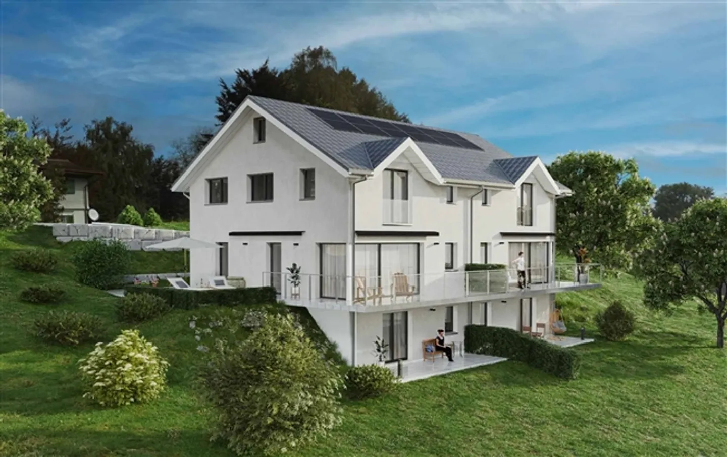 NOUVELLE VILLA Un environnement de vie privilégié entre lac et montagnes - Photo 10 sur 12