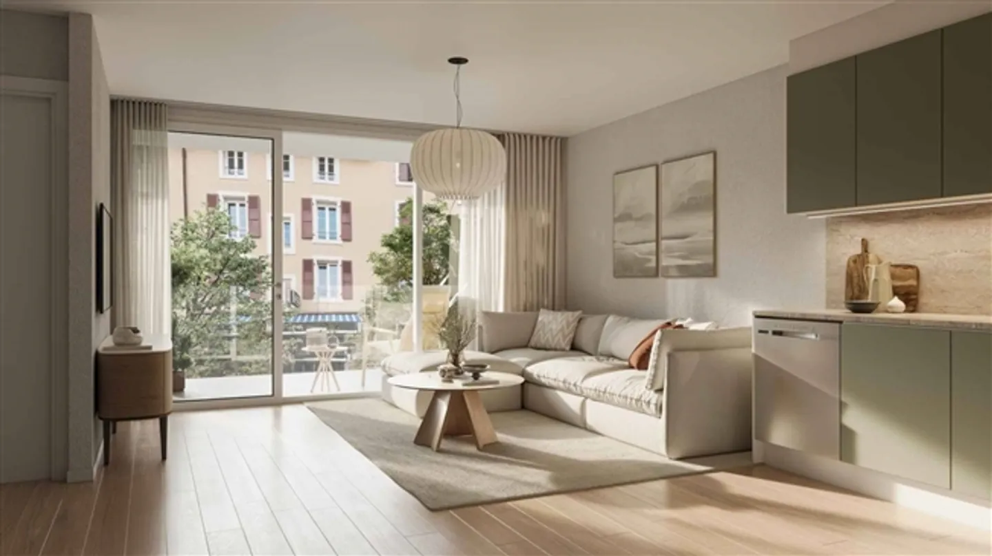 «Neubau Silo Renaissance - neue 2.5 Zimmerwohnung mit Balkon» - Foto 1 von 12