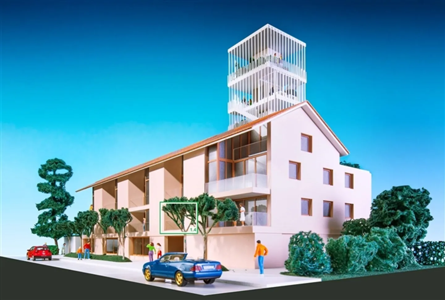 «Neubau Silo Renaissance - neue 2.5 Zimmerwohnung mit Balkon» - Foto 6 von 12