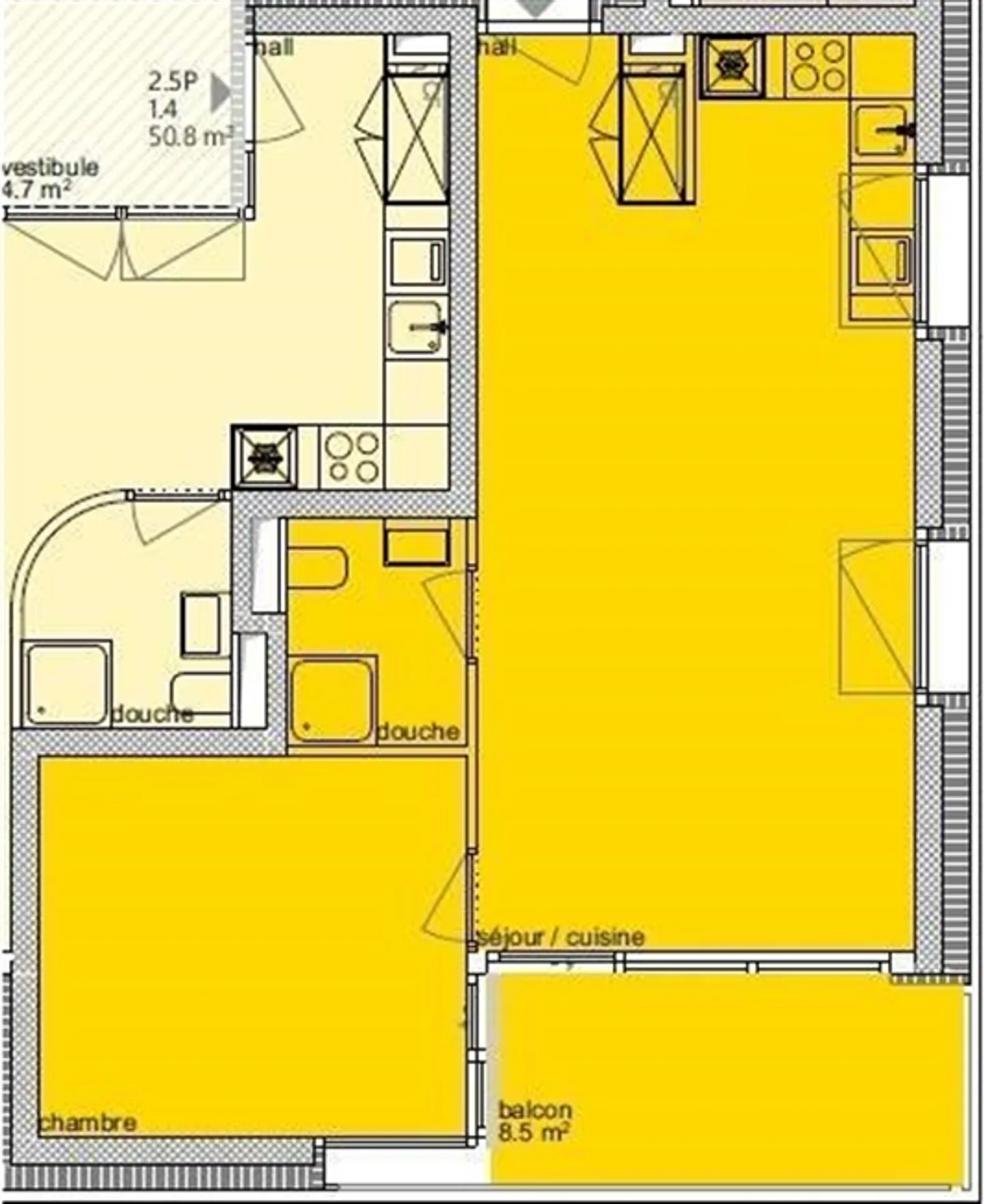 «Neubau Silo Renaissance - neue 2.5 Zimmerwohnung mit Balkon» - Foto 9 von 12
