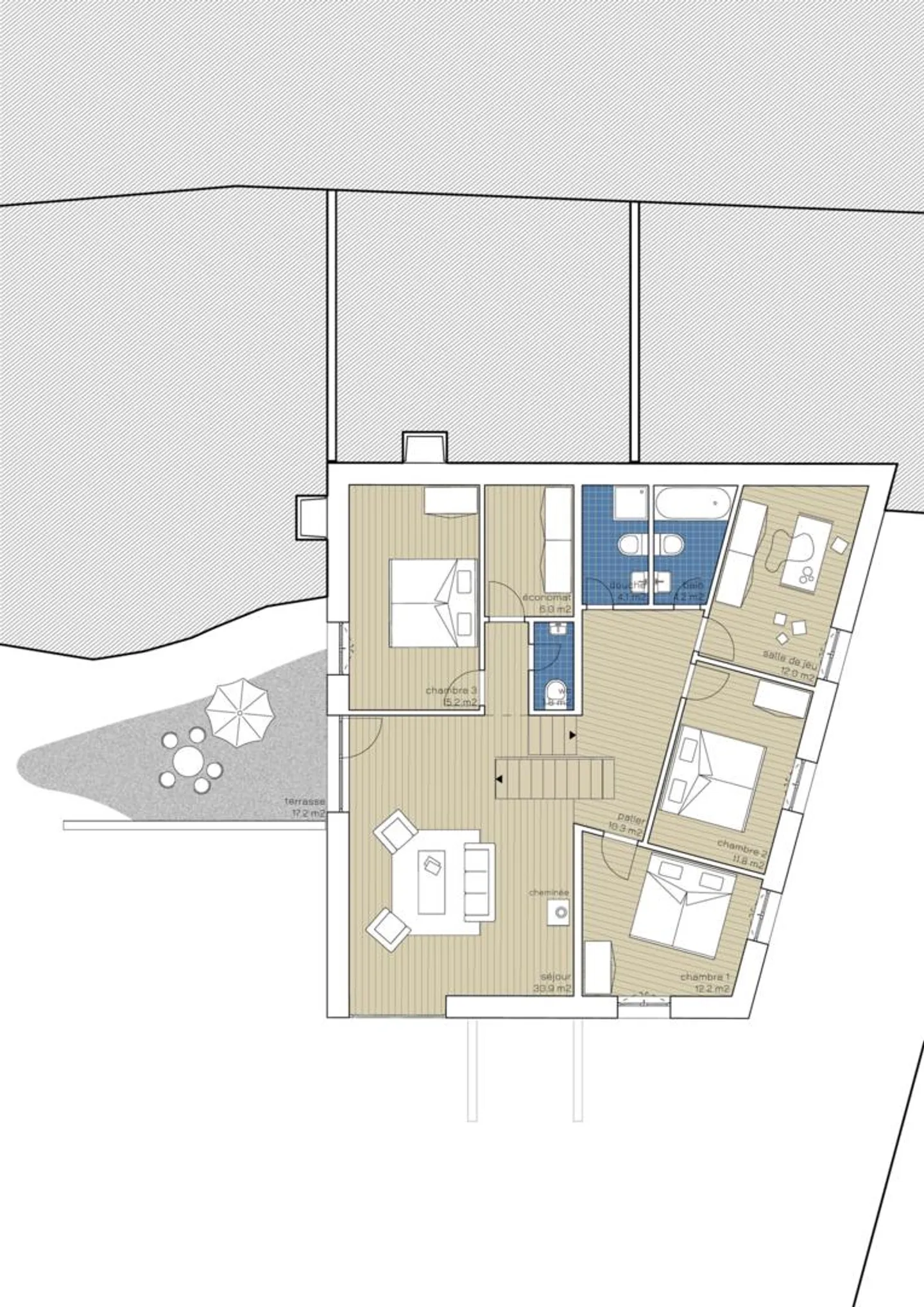 Magnifica villa 6.5p di 198 m2 a Randogne - Crans-Montana - Foto 11 di 12