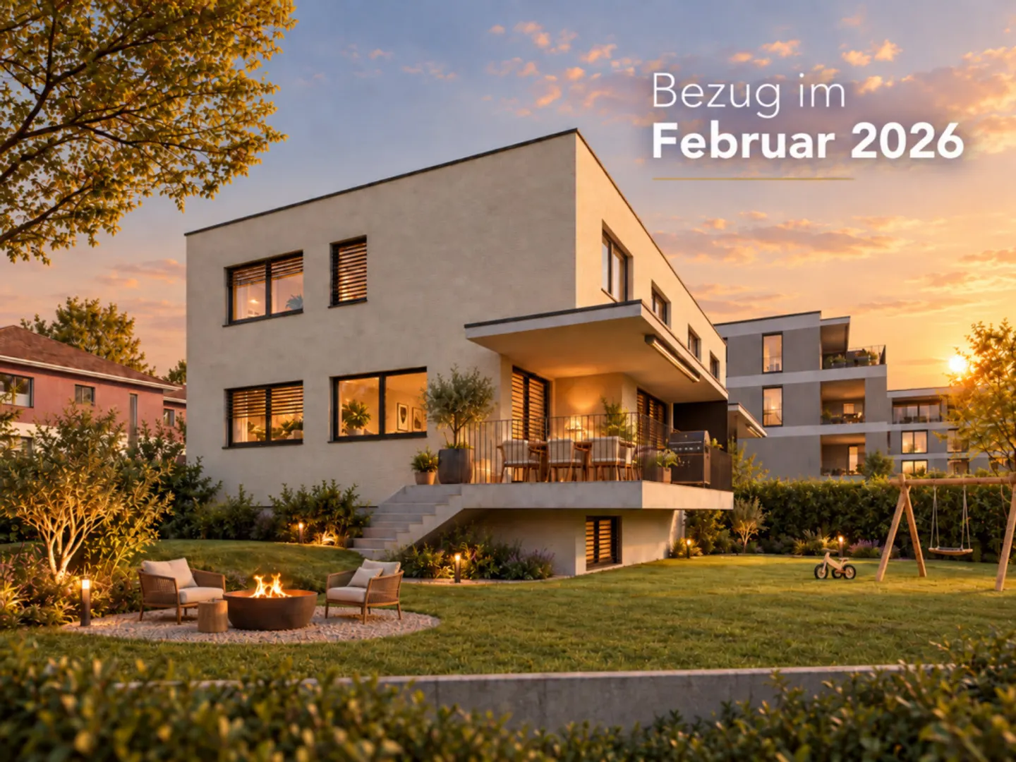 Neubau Doppelhaushälfte in Ruhiger Lage - Foto 1 von 7