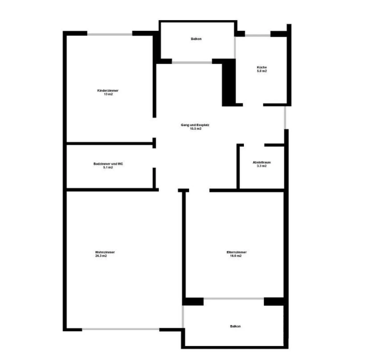 Ihr neues Zuhause an ruhiger und sonniger Lage mit zwei Balkone - Foto 7 von 7
