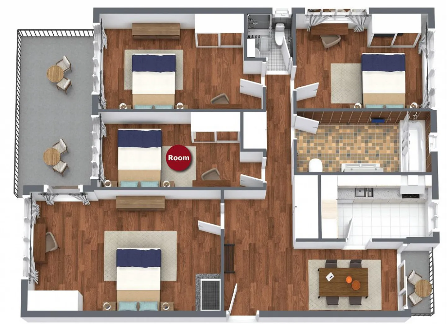 Coliving moderno con un ambiente verde e collegamenti in città a Zurigo-Affoltern - Foto 16 di 16