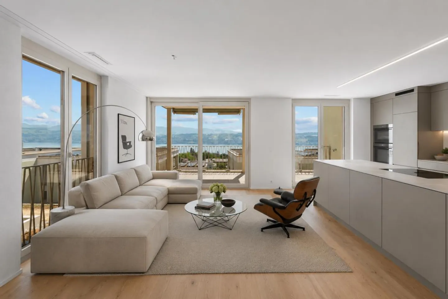 TILIA NEUF | Vivre avec vue sur le lac à 180° - Appartement de 3,5 pièces avec 111 m2 NWF - Prêt à emménager à partir de mi-octobre 2026 - Photo 1 sur 16