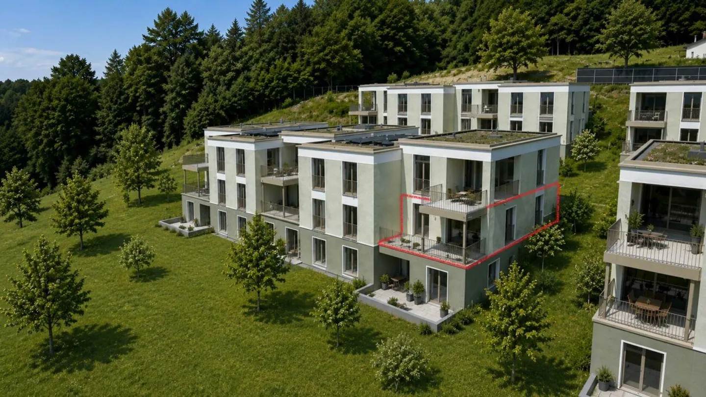TILIA NEUF | Vivre avec vue sur le lac à 180° - Appartement de 3,5 pièces avec 111 m2 NWF - Prêt à emménager à partir de mi-octobre 2026 - Photo 2 sur 16