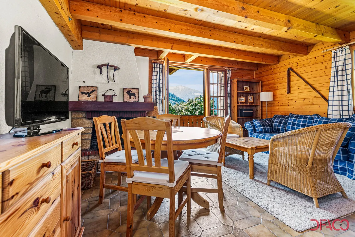 Affitto Settimanale - Mezza Chalet "Les Parchets" - Foto 6 di 13