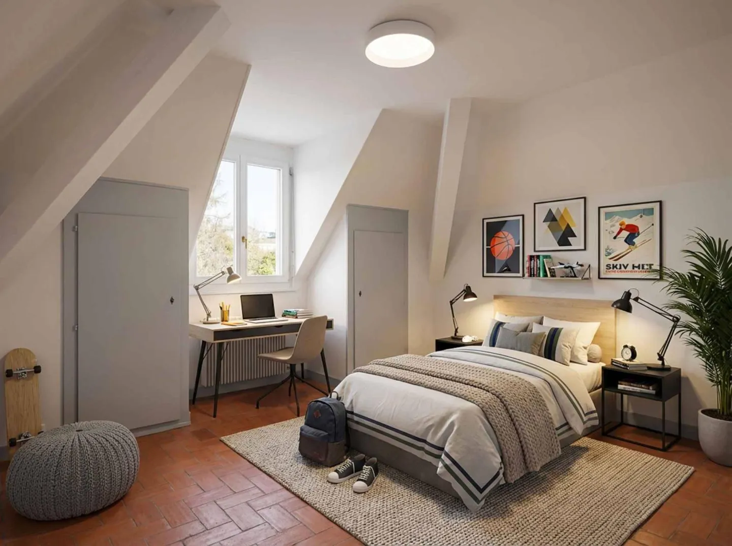 Lausanne : Maison familiale rénovée avec jardin extraordinaire - Photo 10 sur 13