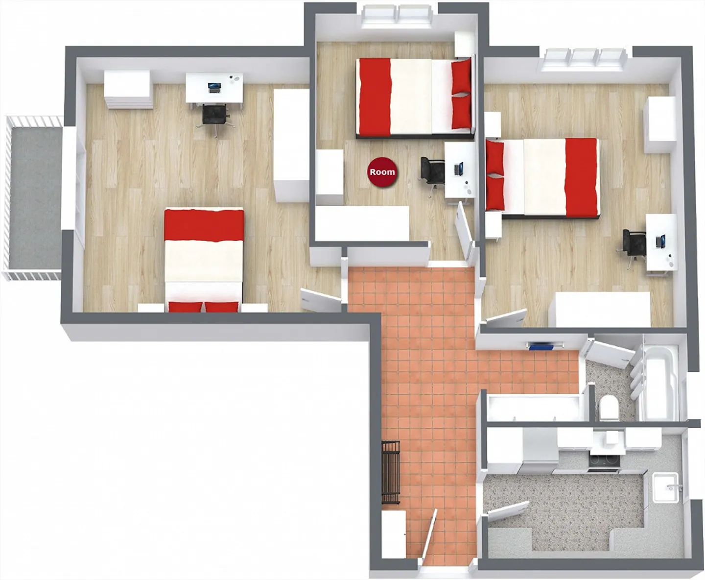 Gemütliche Coliving Apartments in Zürich - Foto 6 von 6