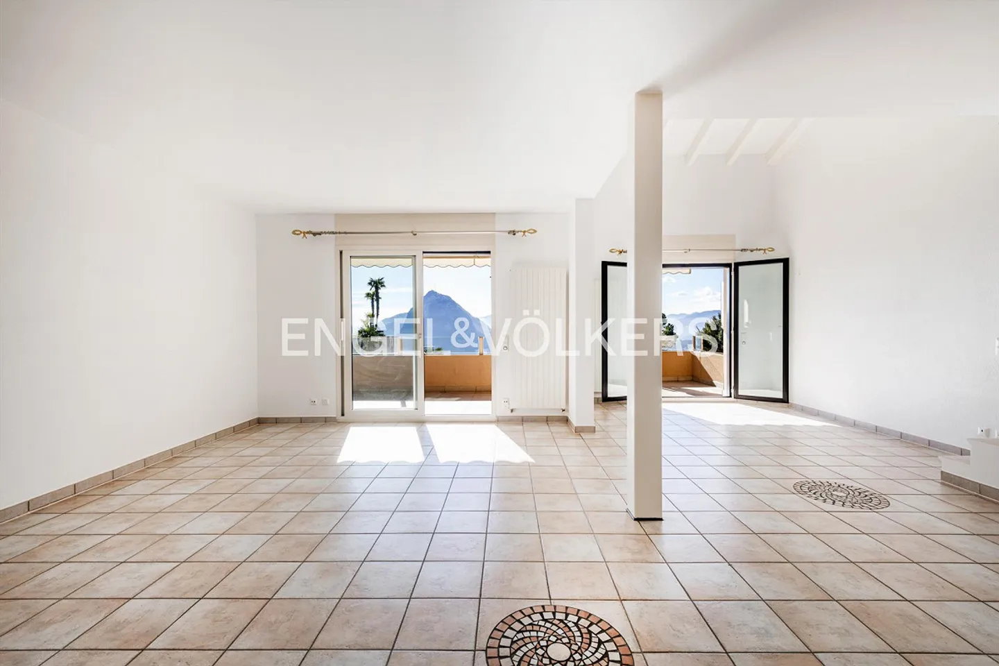 RISERVATO Helles Duplex mit Panoramablick in Aldesago - Foto 4 von 15