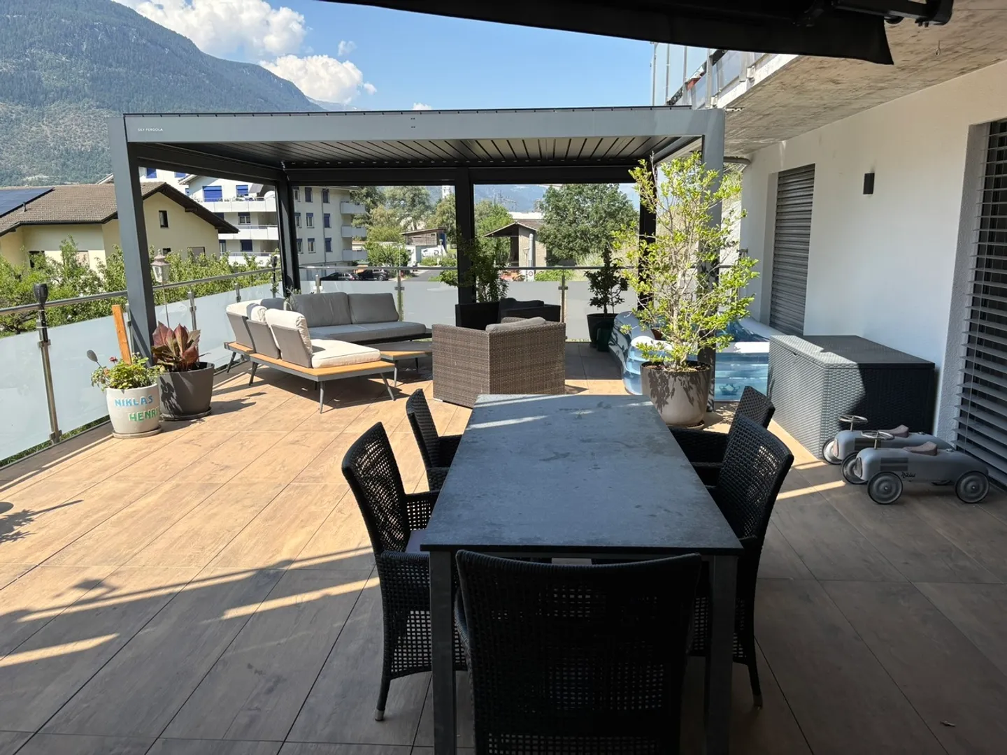 Modernes Terrassenapartment in Lalden - Foto 12 von 12