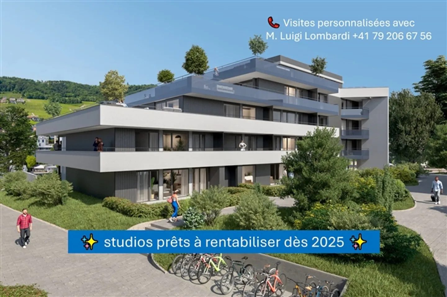 Spazioso NUOVO Studio con Terrazza e Giardino Piccolo - Foto 1 di 3