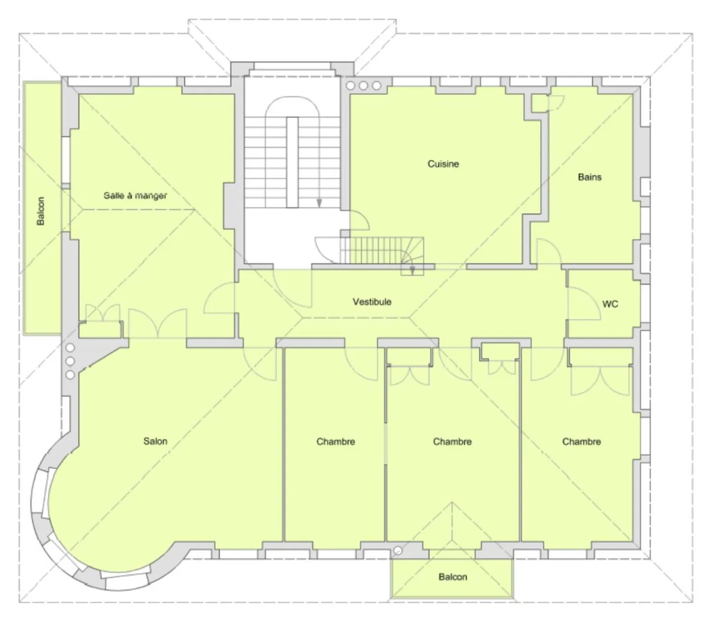 Penthouse d'exception avec balcons - Photo 10 sur 10