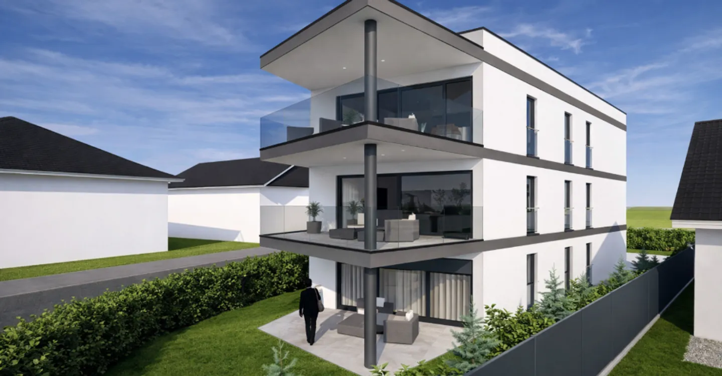 LAST 4.5 ROOMS NEW - 118 m² + balcony - Work September 2026 - Bulle - Photo 1 of 7