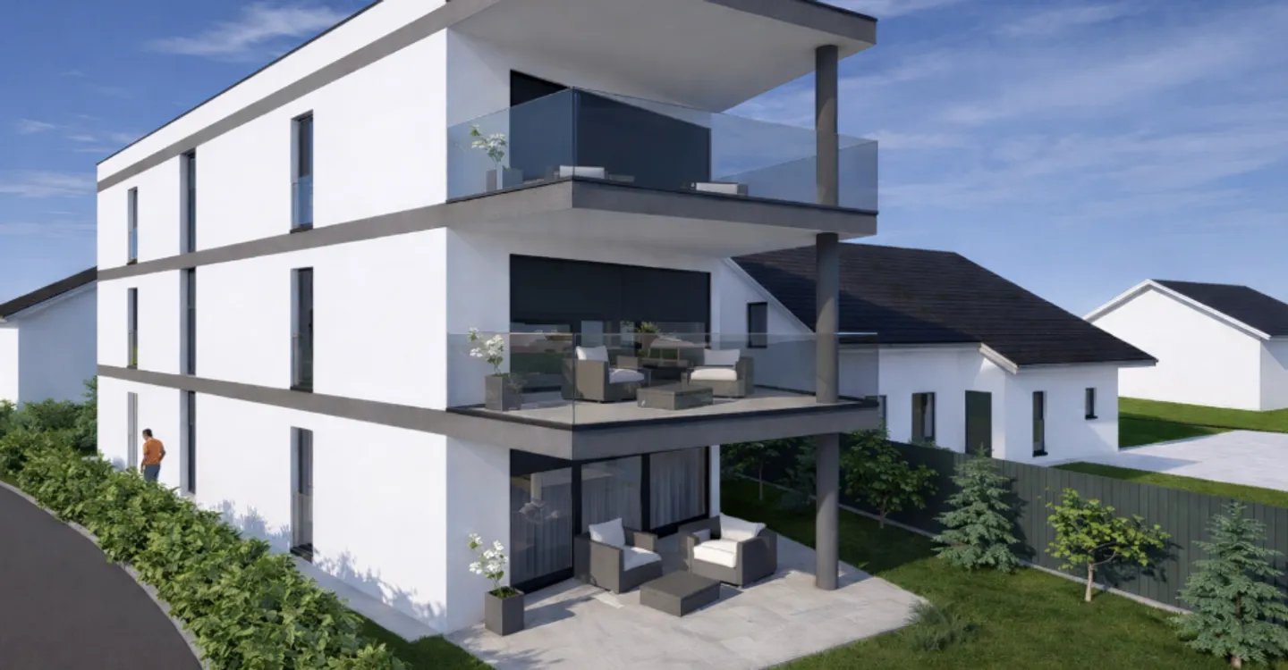 LAST 4.5 ROOMS NEW - 118 m² + balcony - Work September 2026 - Bulle - Photo 2 of 7