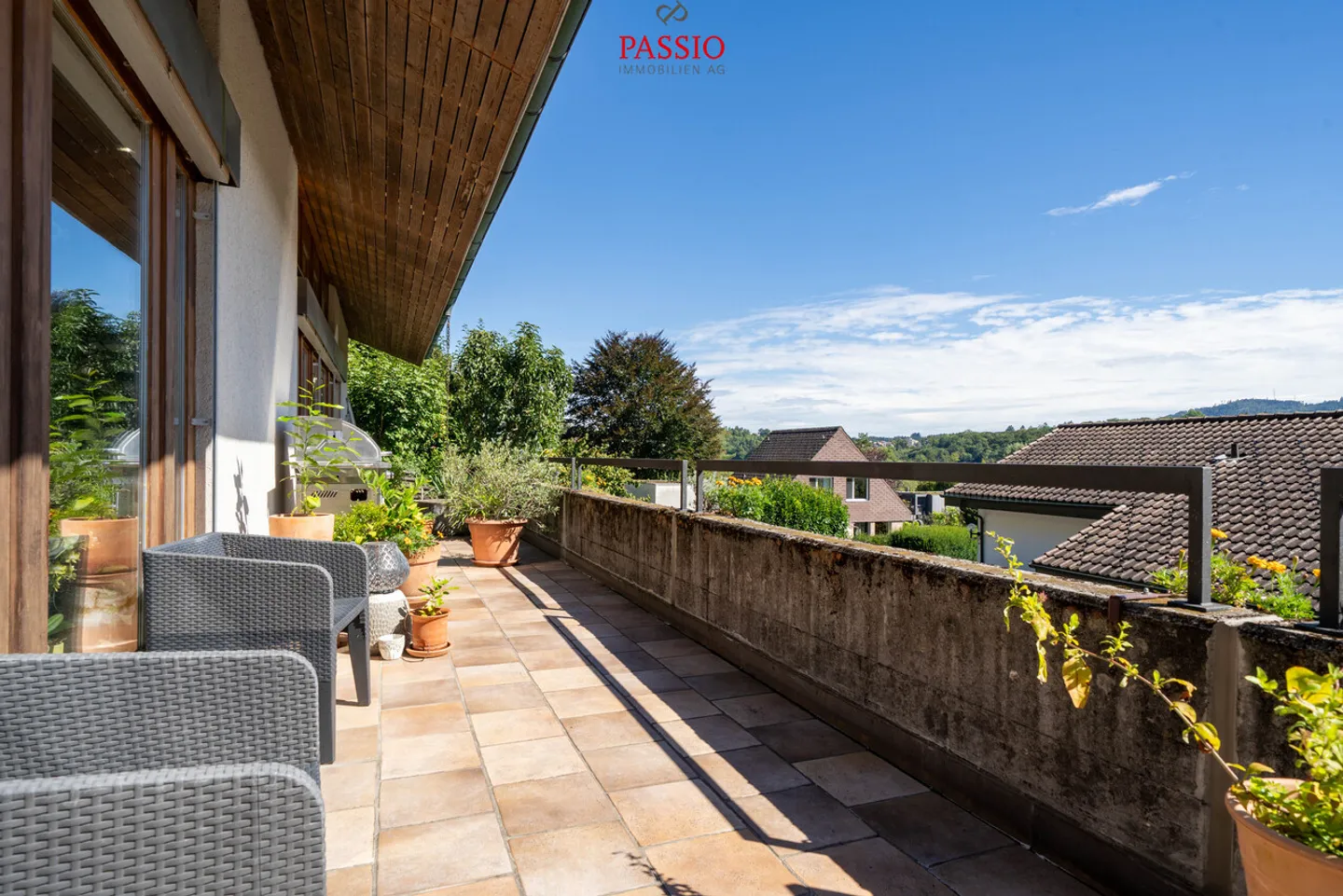 Well-maintained 5.5-room house with winter garden &amp; magnificent view - Photo 16 of 33