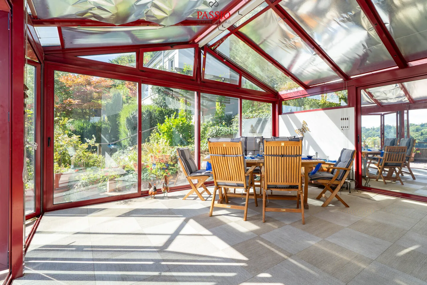 Well-maintained 5.5-room house with winter garden &amp; magnificent view - Photo 12 of 33