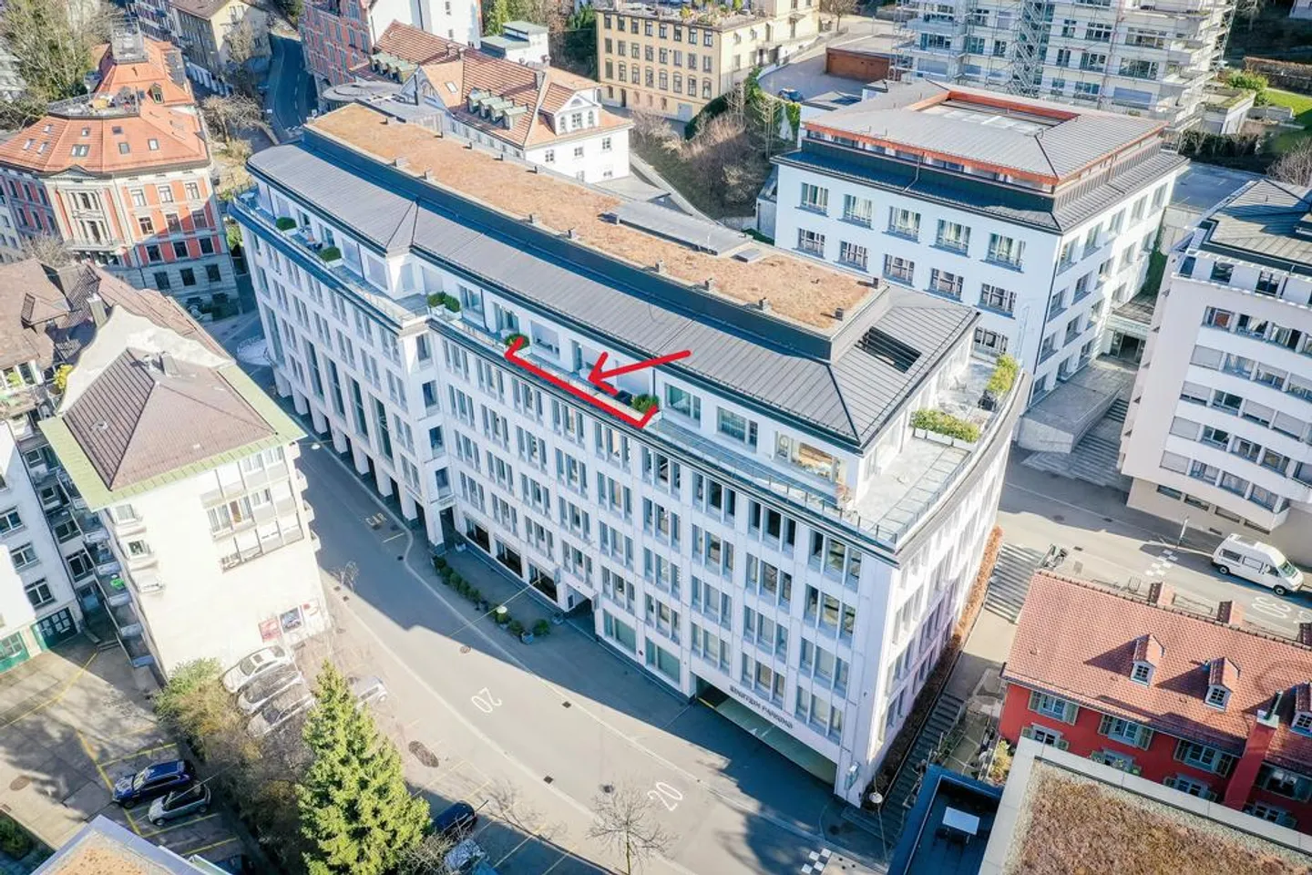 Appartamento attico di 2,5 stanze nel centro di San Gallo - Foto 1 di 9